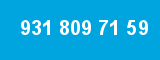 931 809 71 59